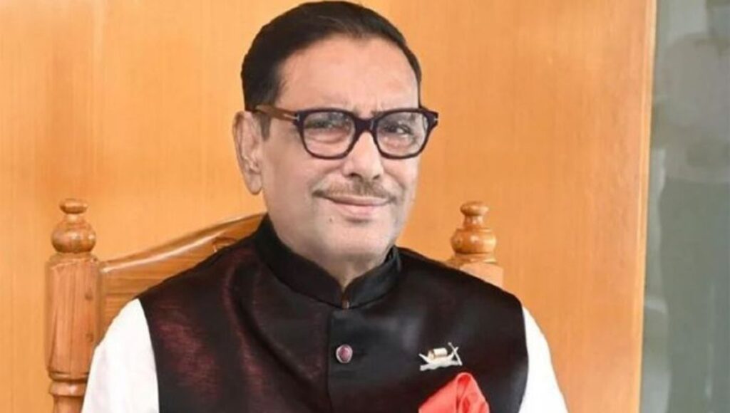 অবৈধ সম্পর্ক ও পলায়নে যুক্ত: ওবায়দুল কাদেরর ফোন-আলাপ ফাস