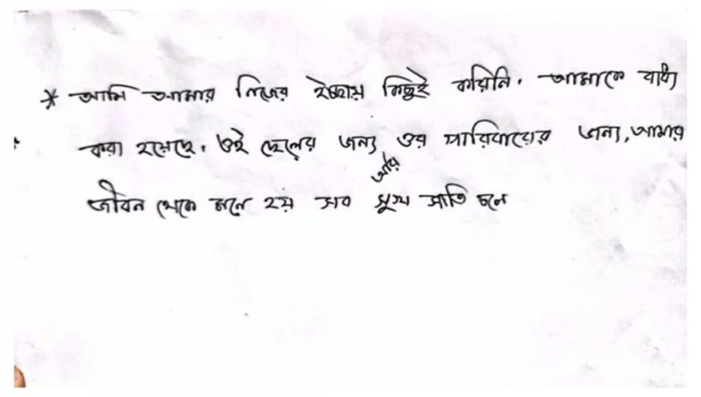 পটুয়াখালীর বাউফলে এক স্কুলছাত্রী আত্মহত্যা